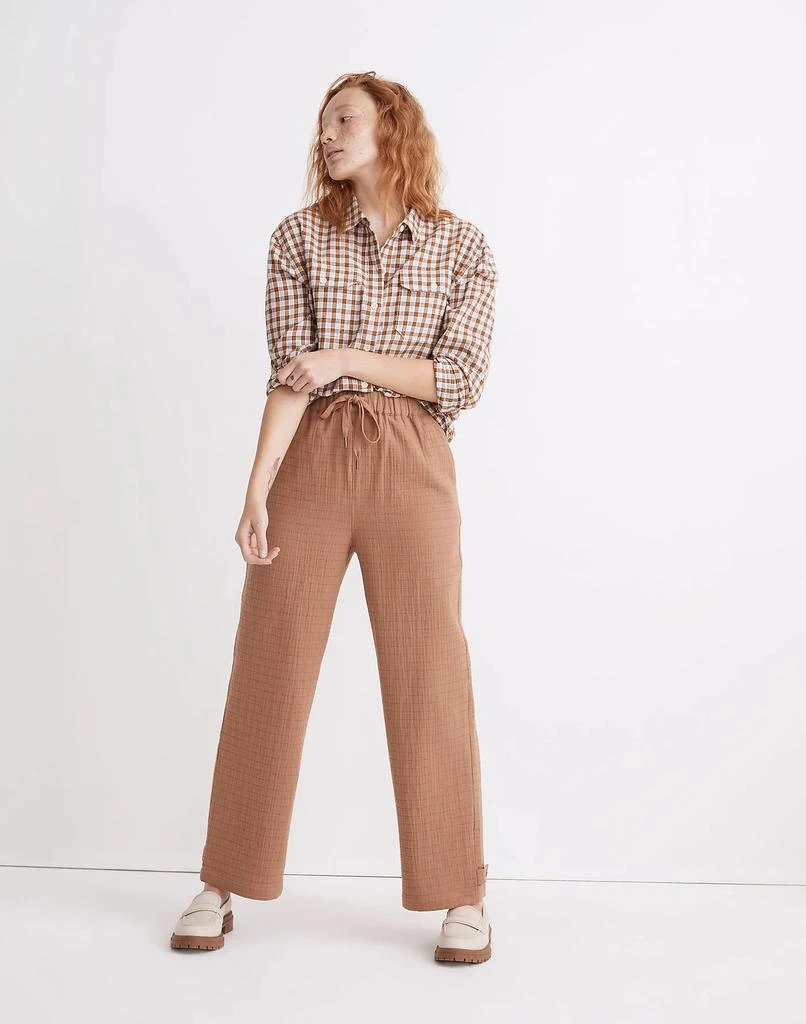 商品Madewell|Jacquard Pull-On Pants,价格¥569,第1张图片