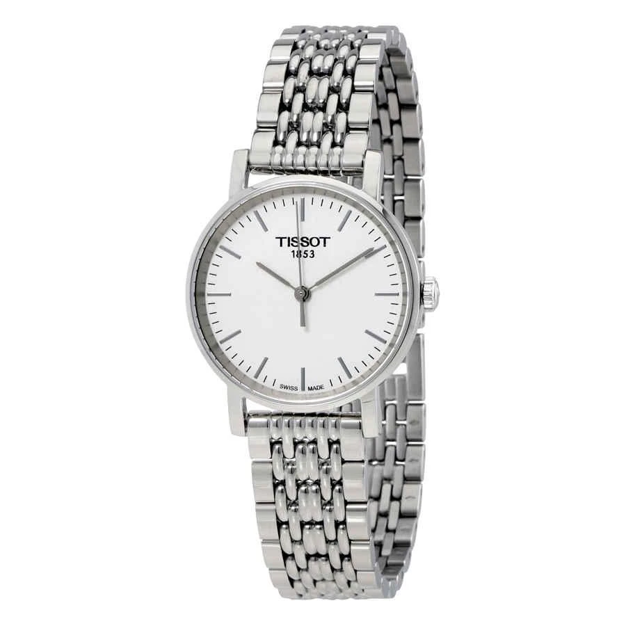 商品Tissot|女士不锈钢腕表, 30mm T1092101103100,价格¥1027,第1张图片