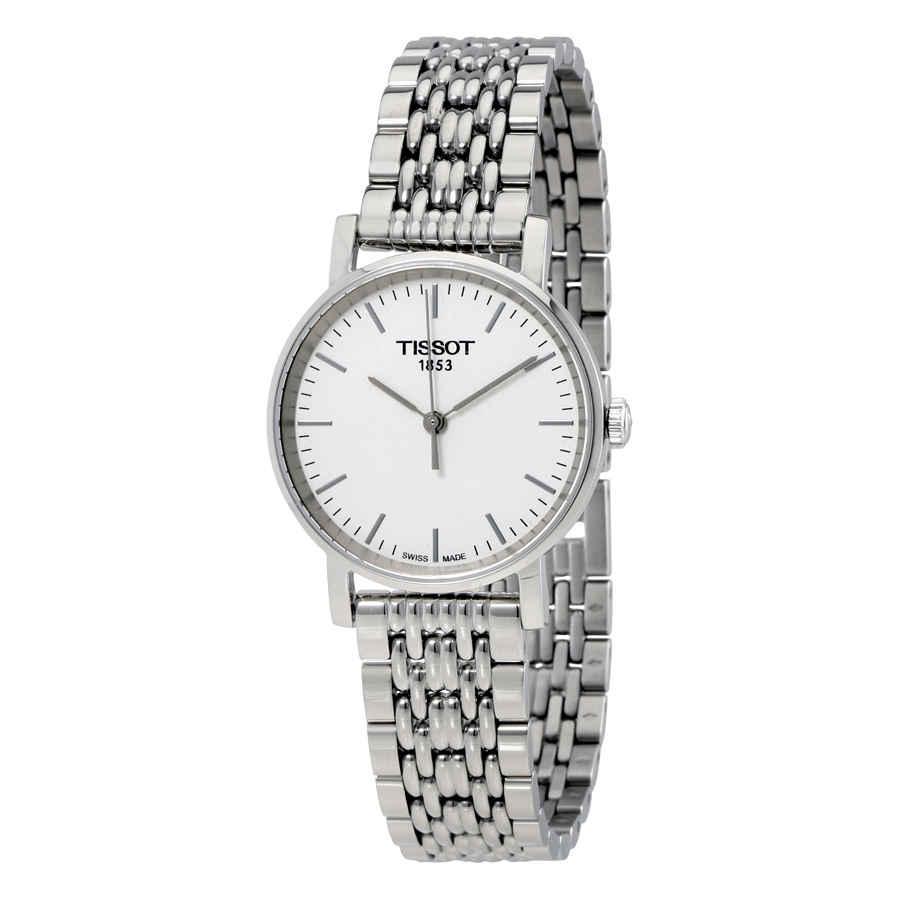 商品Tissot|女士不锈钢腕表, 30mm T1092101103100,价格¥1201,第1张图片