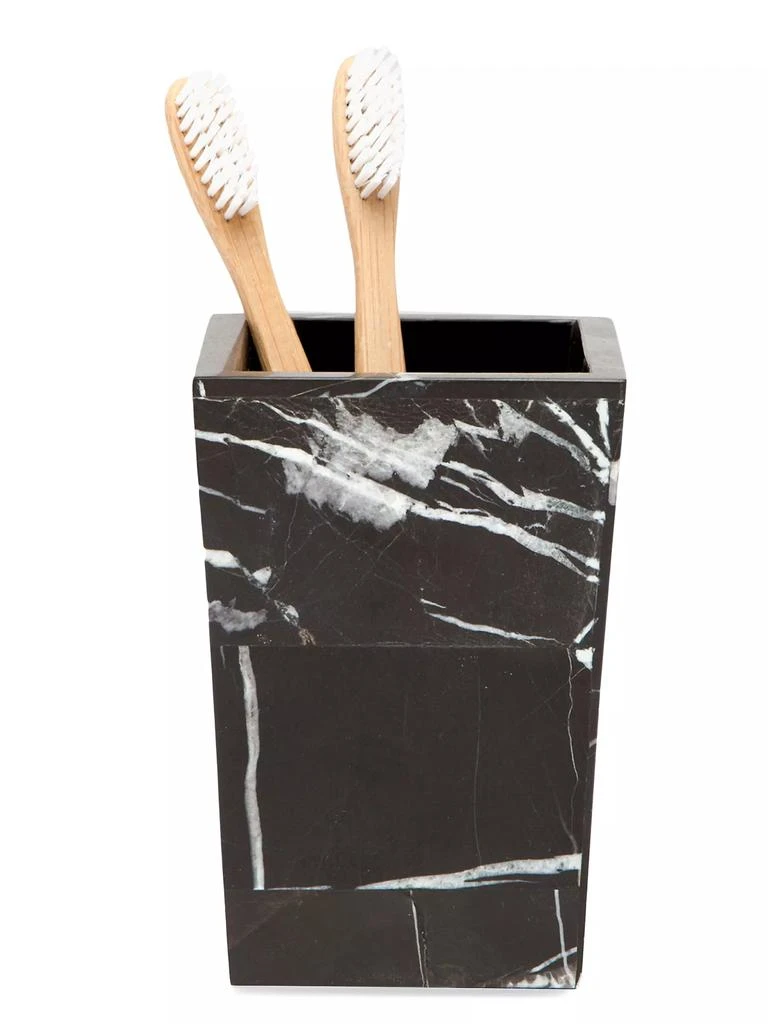 商品Pigeon & Poodle|Rhodes Marble Brush Holder,价格¥1199,第1张图片