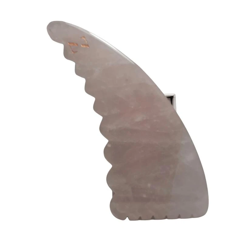 商品ZAQ|Rose Quartz Body Gua Sha Massage Tool,价格¥529,第1张图片