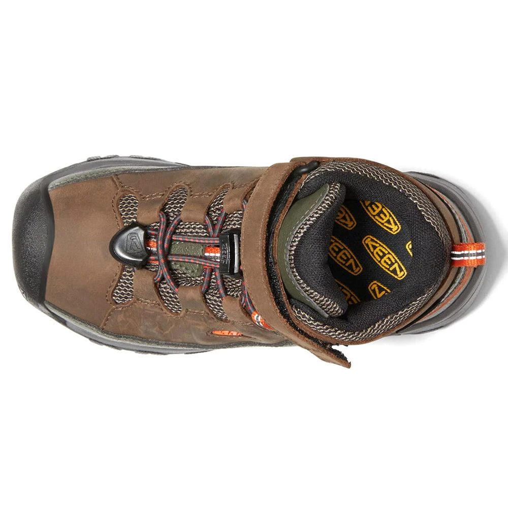 商品Keen|Targhee Mid Waterproof Hiking Boots (Little Kid),价格¥336,第3张图片详细描述
