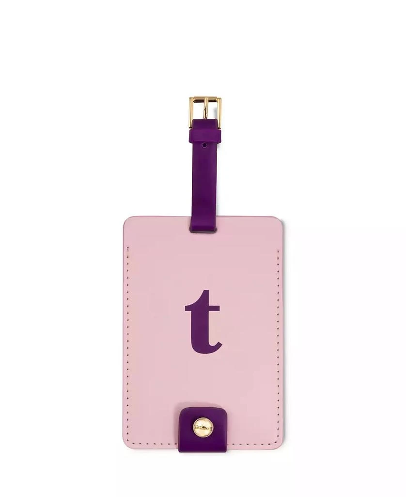 商品Kate Spade|New York Just Mine Initial Luggage Tag, T,价格¥119,第1张图片