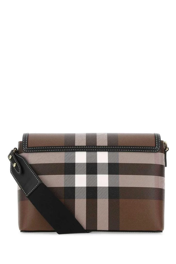 商品Burberry|Burberry Note Checked Logo Detailed Crossbody Bag,价格¥8727,第2张图片详细描述