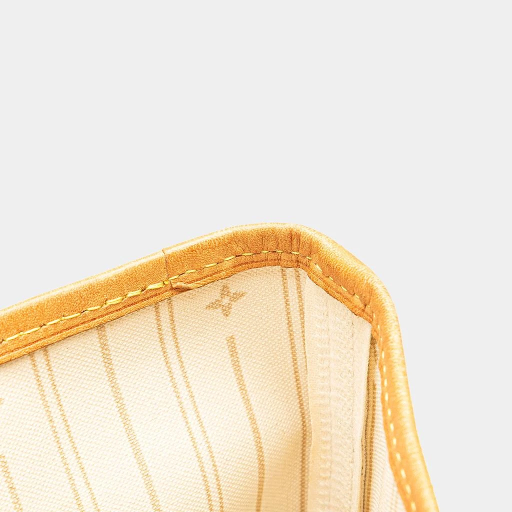 Louis Vuitton White Damier Azur Neverfull MM Bag 商品