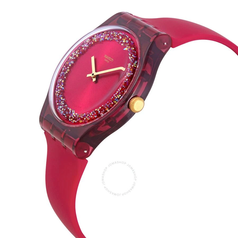 商品Swatch|Ruby Rings Quartz Red Dial Ladies Watch SUOP111,价格¥462,第2张图片详细描述