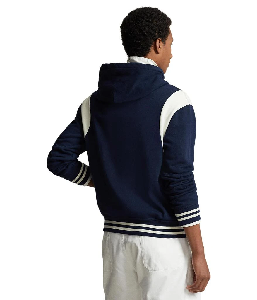 商品Ralph Lauren|Fleece Hooded Baseball Jacket,价格¥853,第2张图片详细描述