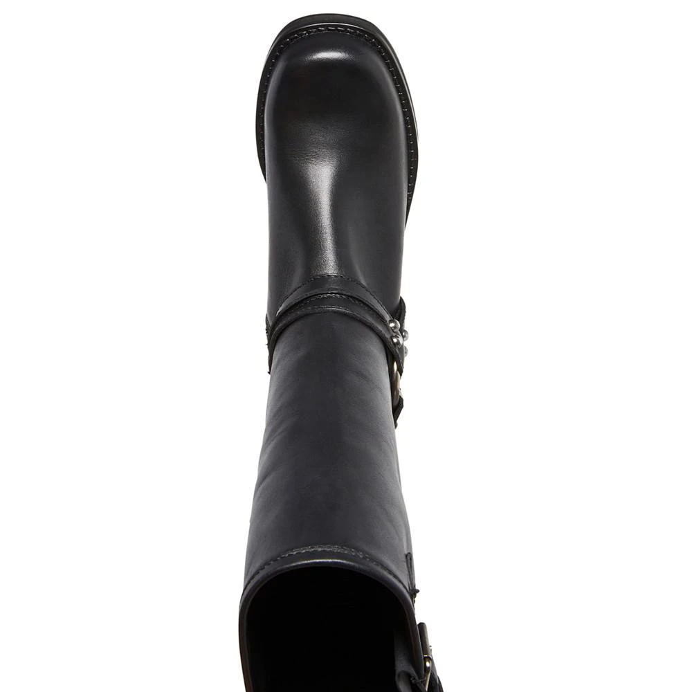 商品Steve Madden|Women's Berrit Mid-Shaft Buckled Moto Boots,价格¥536,第4张图片详细描述