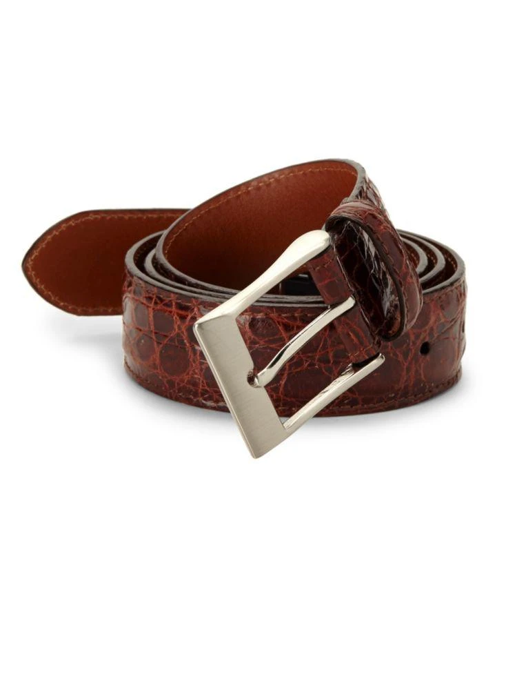 商品Saks Fifth Avenue|Genuine Crocodile Belt,价格¥958,第1张图片