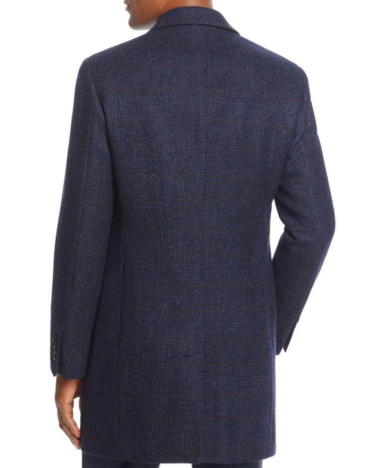 商品Cardinal of Canada|Cardinal Plaid with Windowpane Topcoat ,价格¥6691,第2张图片详细描述