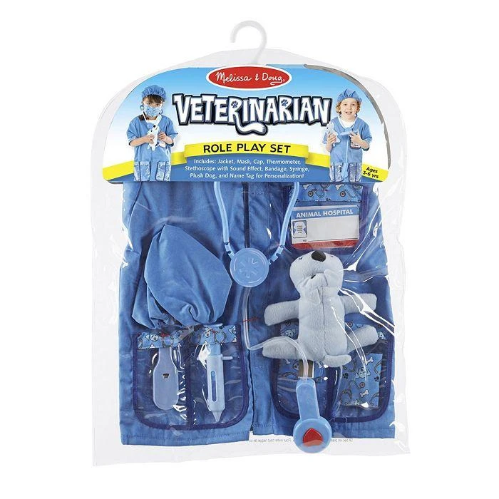 商品Melissa & Doug|Veterinarian Role Play Costume Set - Ages 3-6,价格¥281,第4张图片详细描述