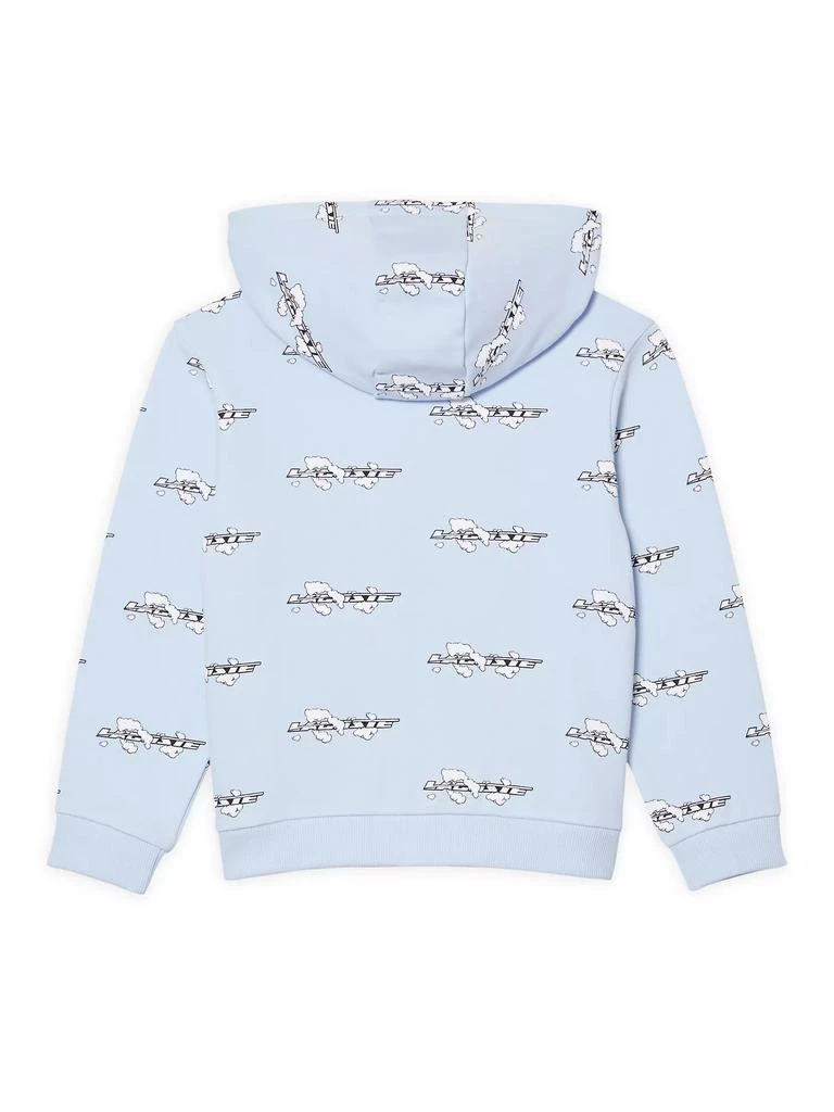 商品Lacoste|Little Kid's & Kid's Logo Cloud Zip Hoodie,价格¥321,第3张图片详细描述