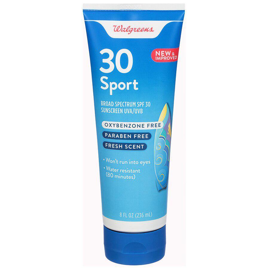 商品Walgreens|Sunscreen Sport Lotion SPF30,价格¥58,第4张图片详细描述