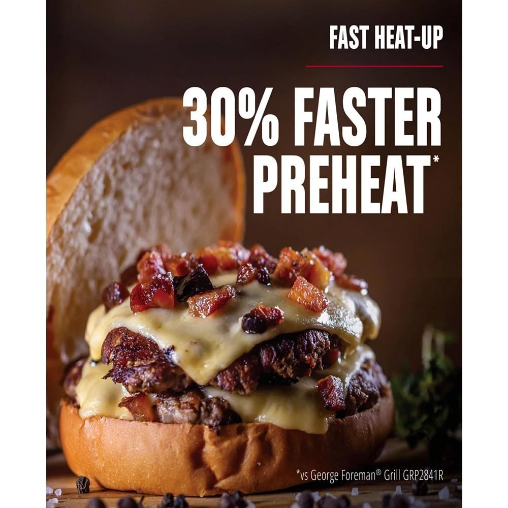 商品George Foreman|Submersible Indoor Grill,价格¥434,第2张图片详细描述