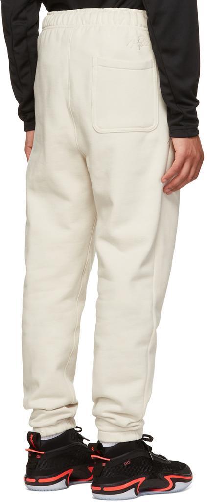 商品Jordan|Off-White Cotton Lounge Pants,价格¥542,第5张图片详细描述
