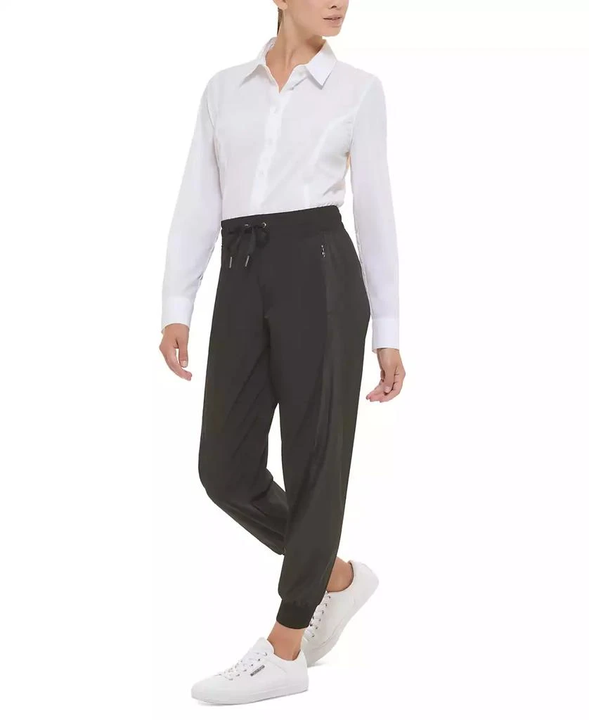 商品Calvin Klein|Women's Ribbed Cuff Joggers,价格¥183,第4张图片详细描述