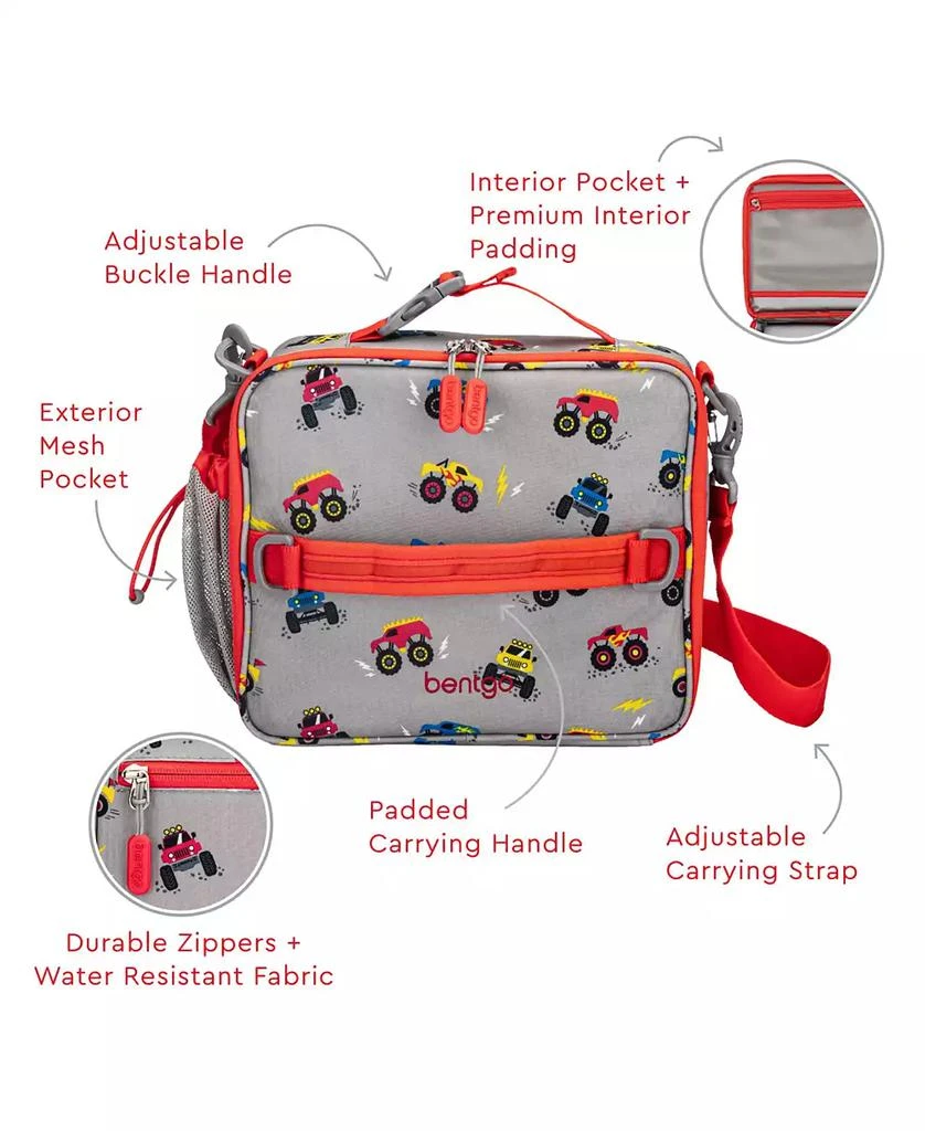 商品Bentgo|Kids Prints Lunch Bag - Trucks,价格¥313,第3张图片详细描述