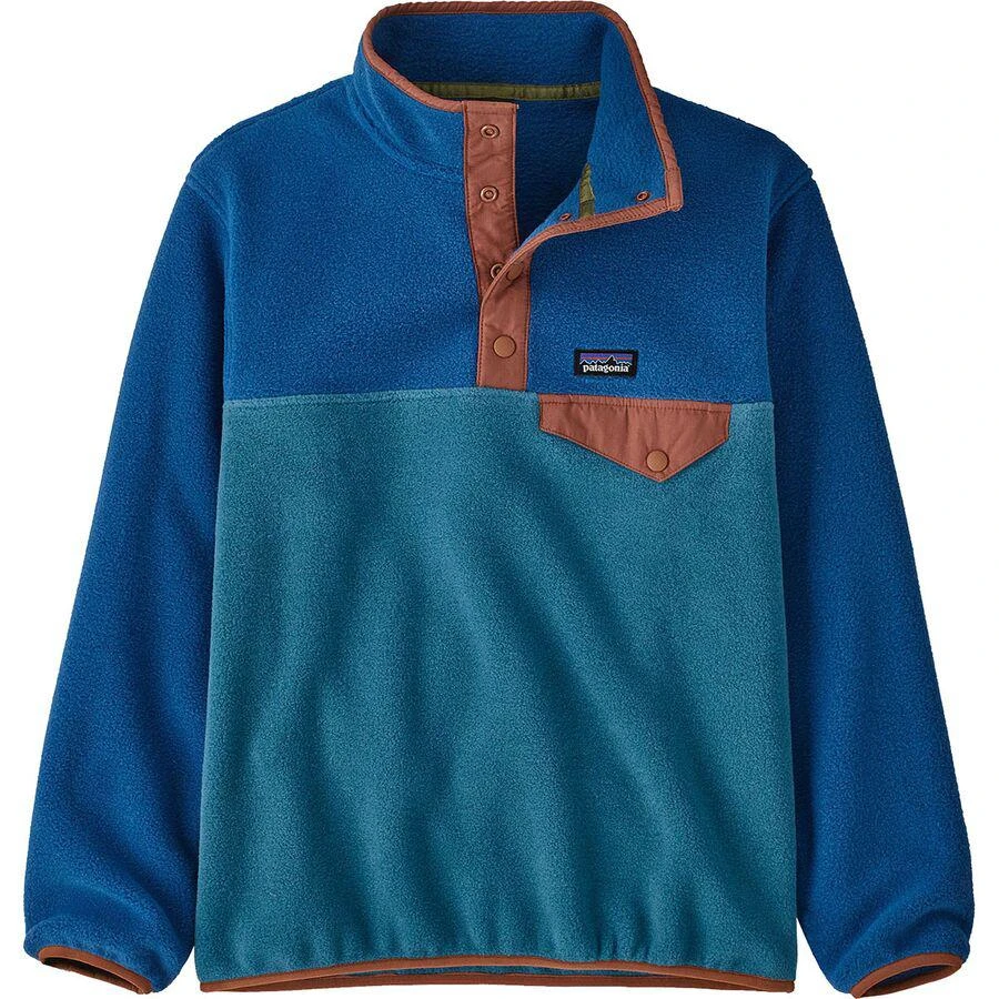 商品Patagonia|Lightweight Synchilla Snap-T Fleece Pullover - Boys',价格¥305,第1张图片