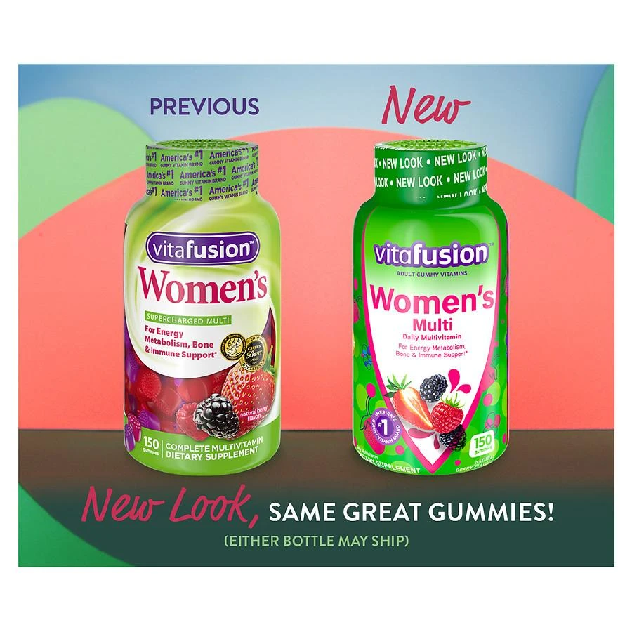 商品Vitafusion|Women's Gummy Vitamins,价格¥84,第3张图片详细描述