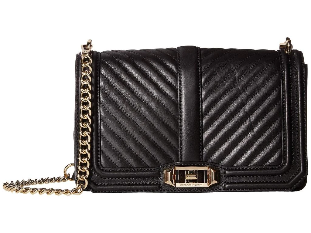 商品Rebecca Minkoff|Chevron Quilted Love Crossbody,价格¥2186,第1张图片