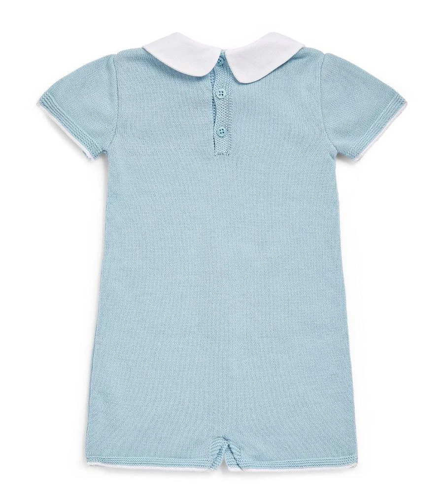 商品Paz Rodriguez|Knitted Playsuit (0-12 Months),价格¥637,第2张图片详细描述