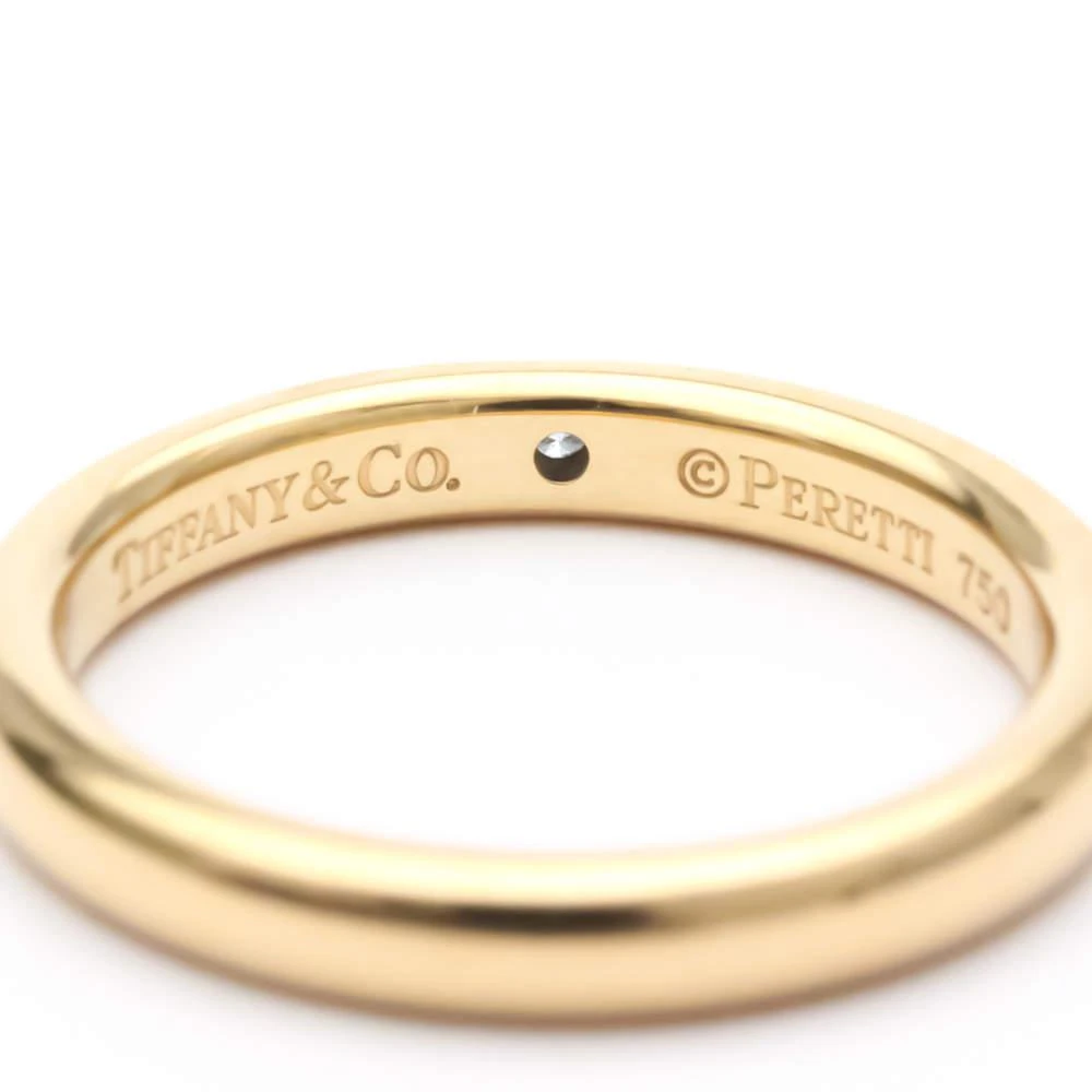 Tiffany & Co. Tiffany Classic 18K Rose Gold Diamond Ring EU 50.5 商品