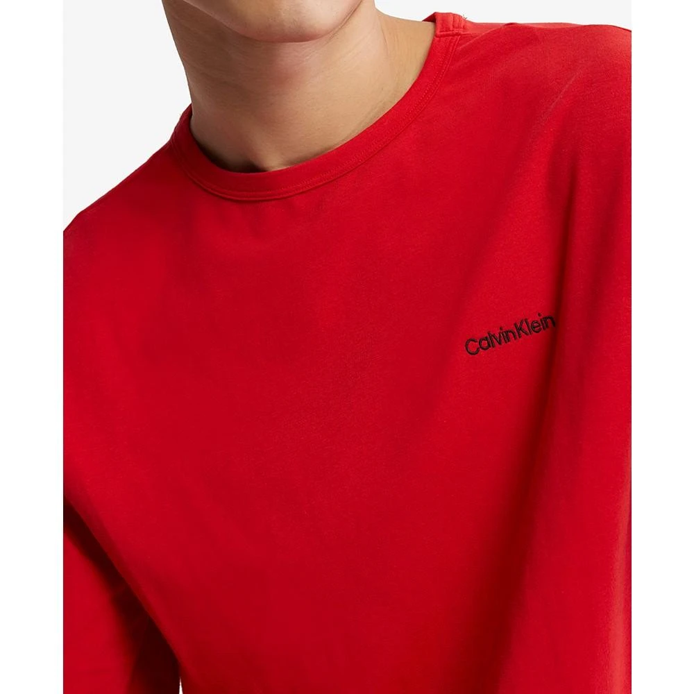 商品Calvin Klein|Men's Long-Sleeve Crewneck Stretch Shirt,价格¥147,第3张图片详细描述