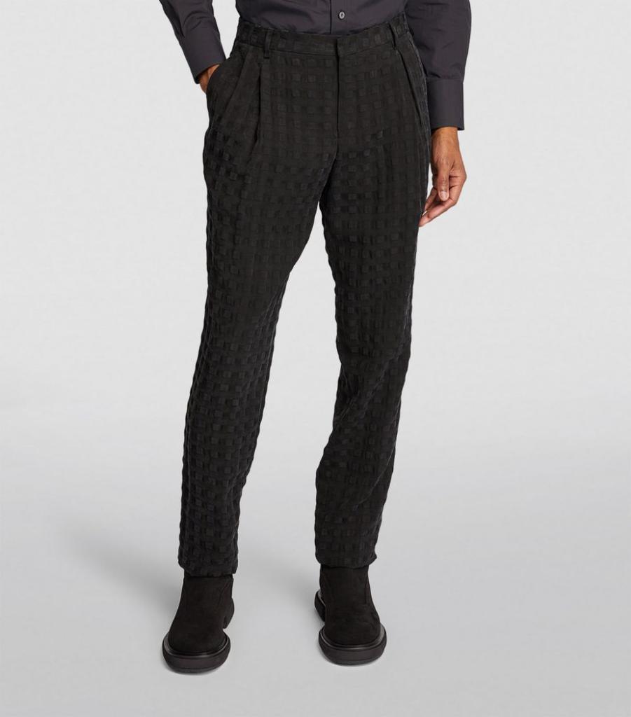 商品Giorgio Armani|Textured Trousers,价格¥7237,第5张图片详细描述