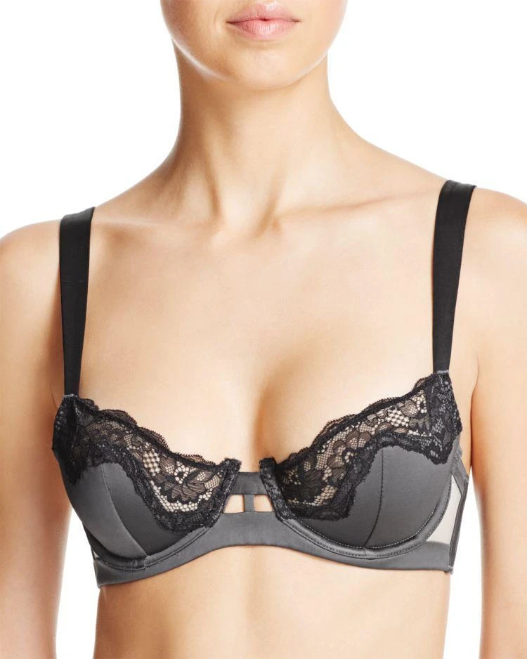 商品Unveiled By Felina|Entre Doux Unlined Underwire Demi Bra,价格¥304,第1张图片