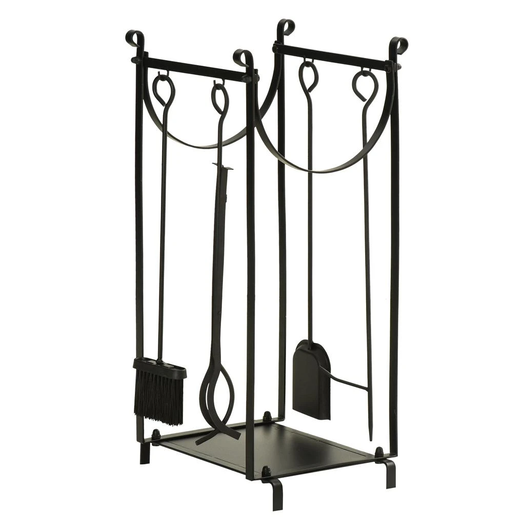 商品Streamdale Furniture|Streamdale Firewood Rack with Fireplace Tools,价格¥1461,第1张图片
