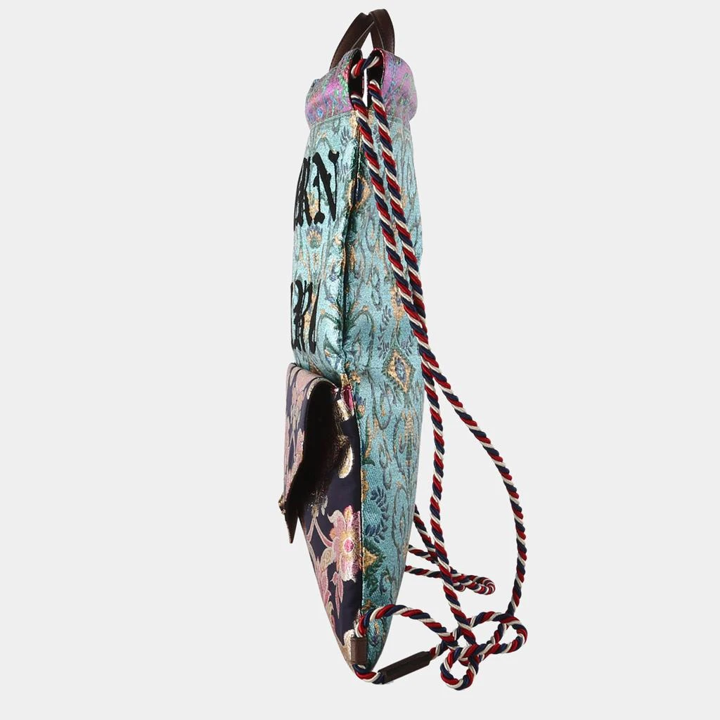 商品[二手商品] Gucci|Gucci Multi Modern Future Brocade Drawstring Backpack,价格¥13805,第3张图片详细描述