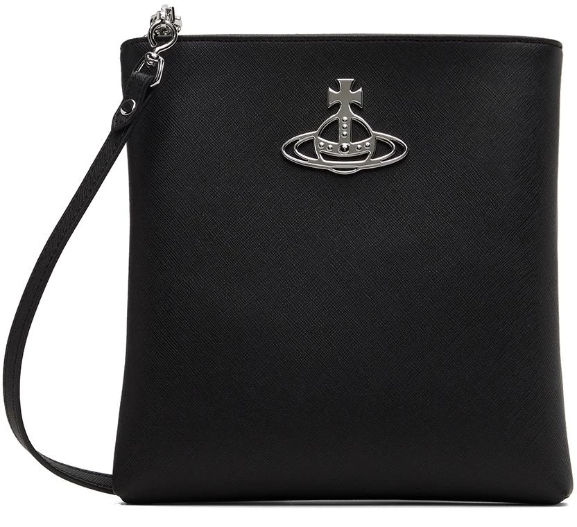 商品Vivienne Westwood|Black Squire Square Crossbody Bag,价格¥2609,第1张图片