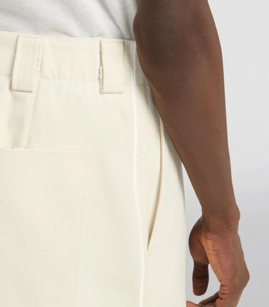 商品Zegna|Cotton-Silk Relaxed Trousers,价格¥11870,第4张图片详细描述
