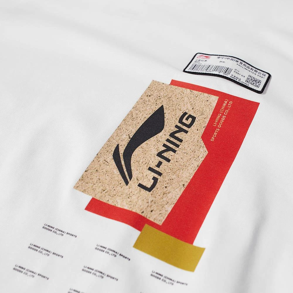 商品Li-Ning|Li-Ning Long Sleeve Logo Tee,价格¥321,第2张图片详细描述