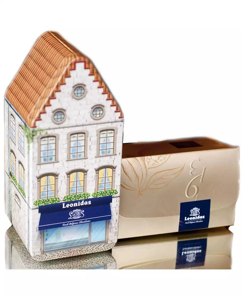 商品Leonidas|Chocolate Belgian Tin House, 1 lbs,价格¥416,第1张图片