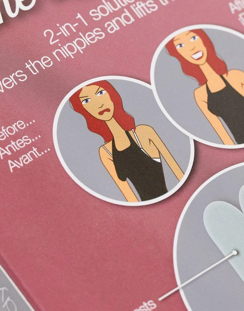 商品Magic|MAGIC Bodyfashion silicon breast shaping lift covers in clear,价格¥144,第3张图片详细描述