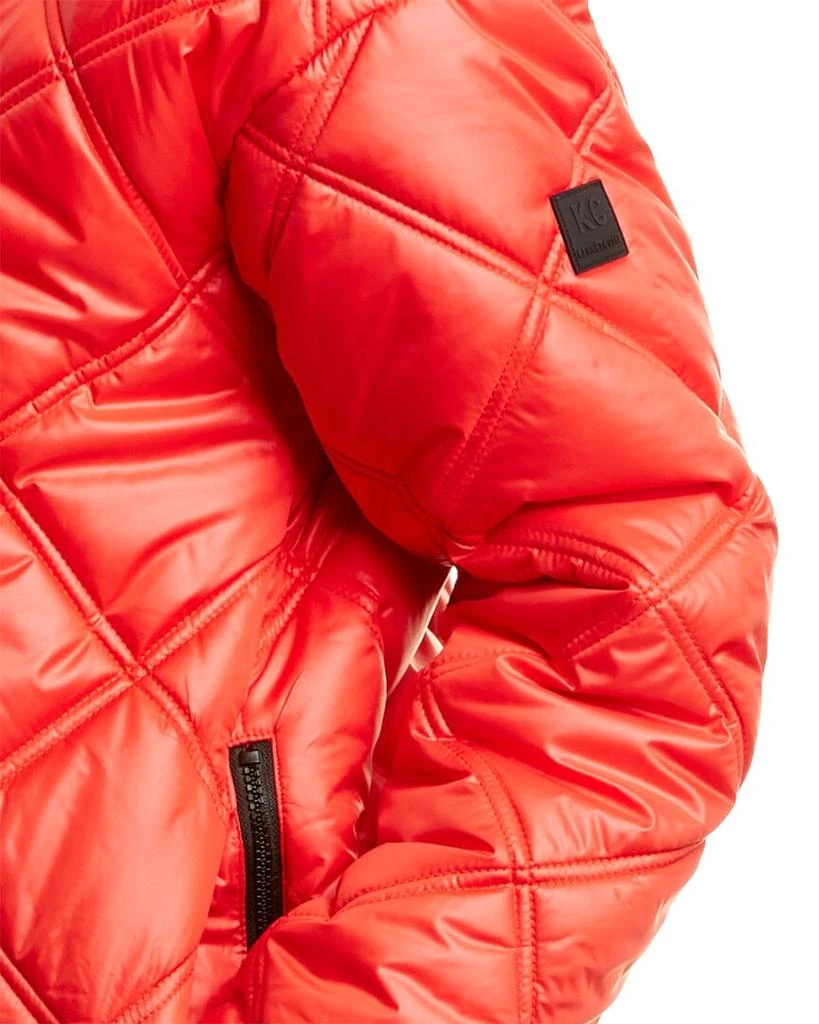 商品Kenneth Cole|Kenneth Cole Cire Short Puffer Coat,价格¥355,第4张图片详细描述