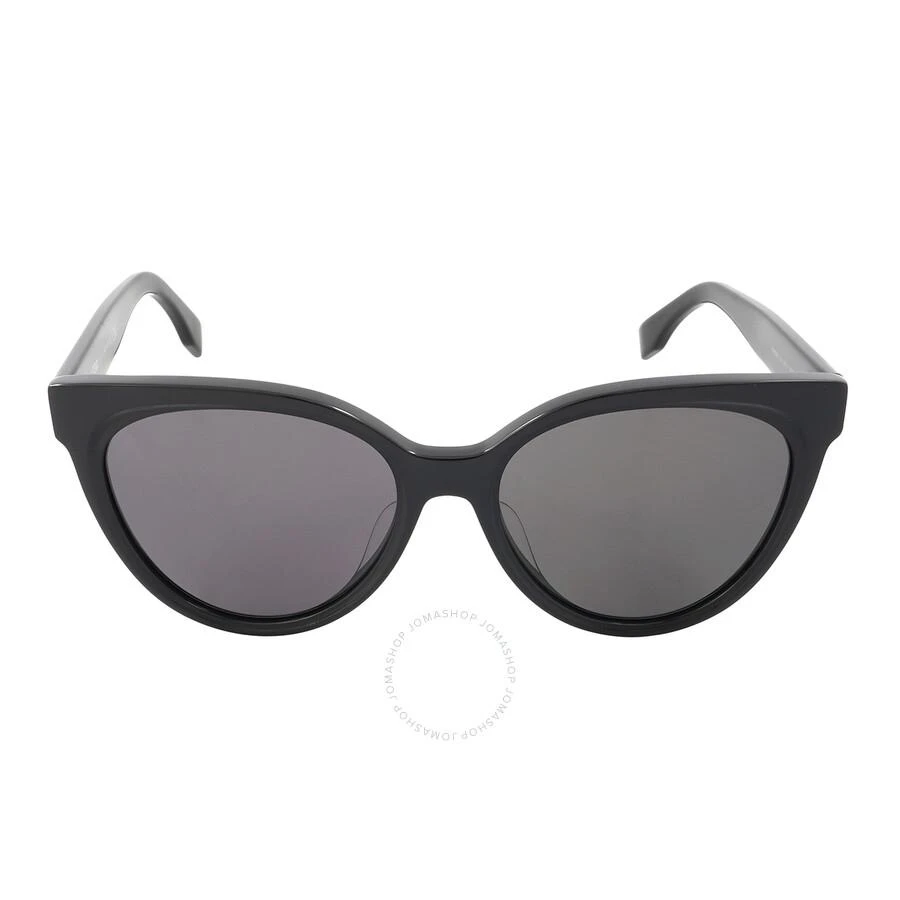 商品Fendi|Grey Cat Eye Ladies Sunglasses FE40008U 01A 56,价格¥1156,第1张图片