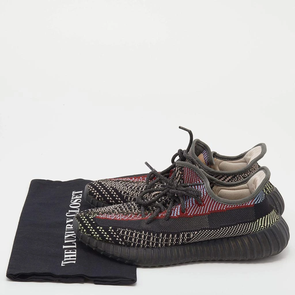 Yeezy x Adidas Multicolor Knit Fabric Boost 350 V2 Yecheil (Non-Reflective) Sneakers Size 42 商品