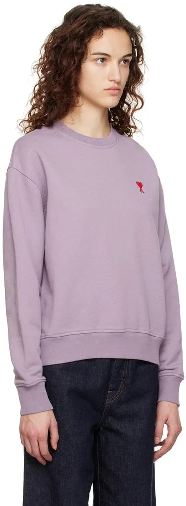 商品AMI|Purple Ami de Cœur Sweatshirt,价格¥719,第2张图片详细描述