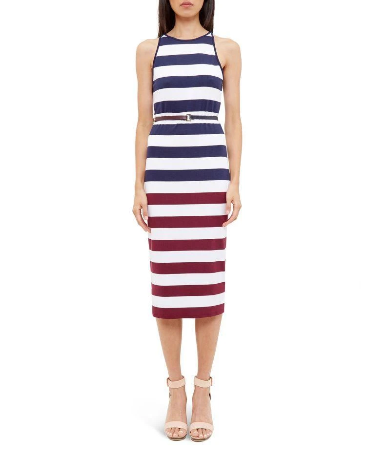 商品Ted Baker London|Rowing Stripe Midi Dress,价格¥875,第1张图片