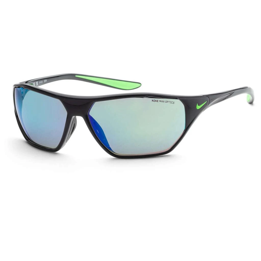 商品NIKE|Nike Men's Black Rectangular Sunglasses,价格¥227,第1张图片