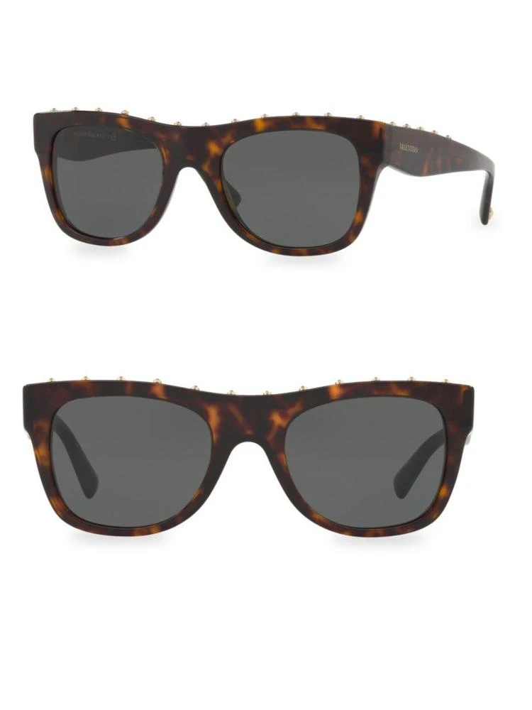 商品Valentino|51MM Studded Sunglasses,价格¥2638,第1张图片