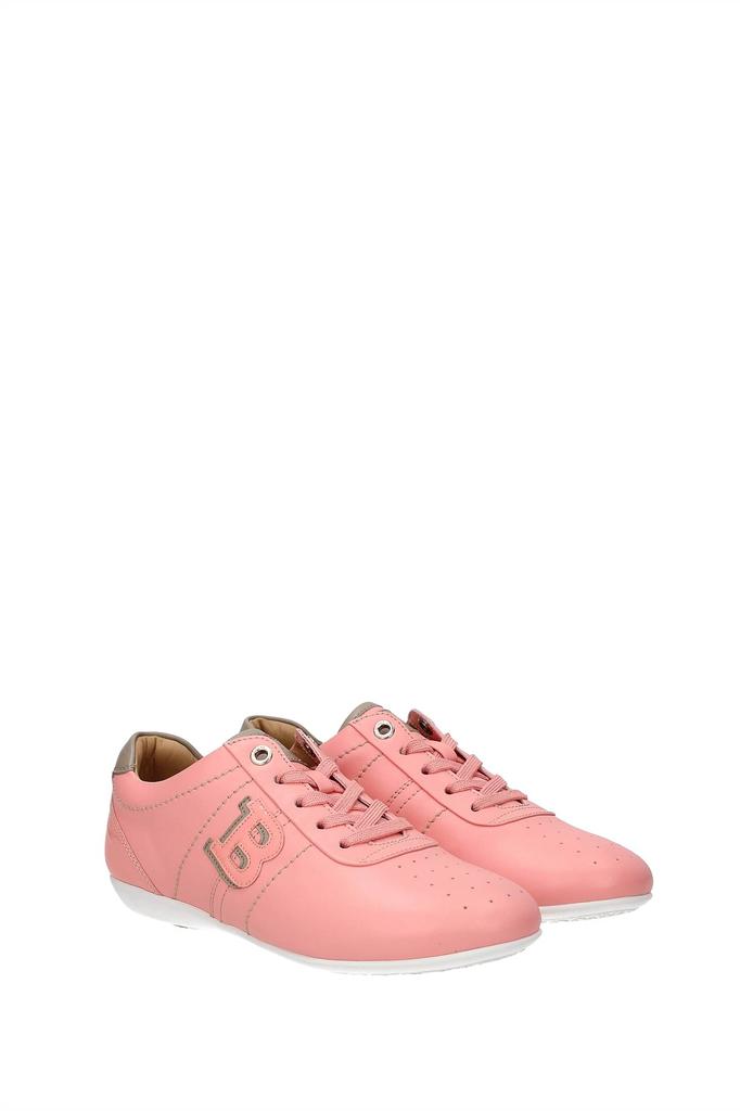 Sneakers Leather Pink商品第2张图片规格展示