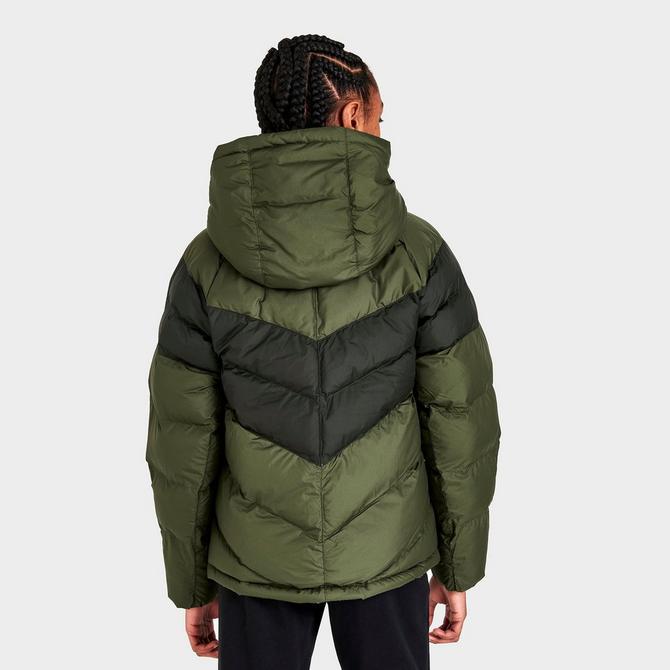 Kids' Nike Synthetic Fill Hooded Puffer Jacket商品第4张图片规格展示