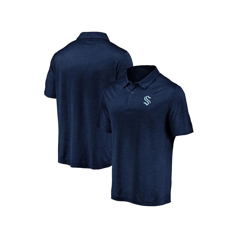 商品Majestic|Majestic Seattle Kraken Men's Striated Polo,价格¥298,第1张图片