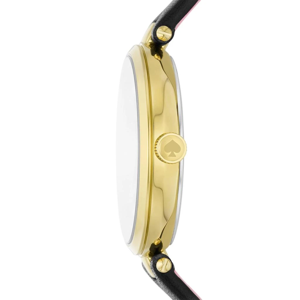 商品Kate Spade|Holland Three-Hand Leather Watch - KSW1808,价格¥1347,第2张图片详细描述