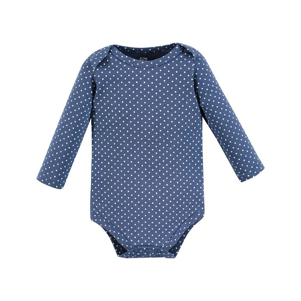 商品Hudson|Baby Girls Cotton Long-Sleeve Bodysuits, Pack of 5,价格¥181,第4张图片详细描述