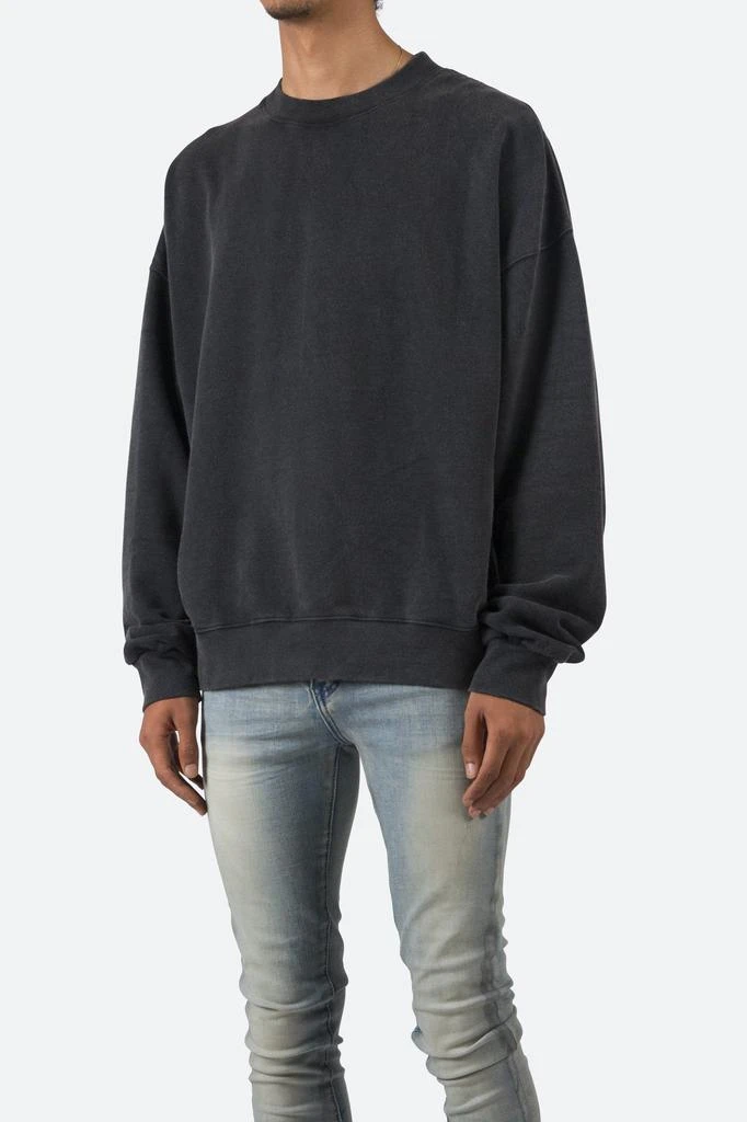 商品MNML|Vintage Wash Crewneck - Black,价格¥438,第2张图片详细描述