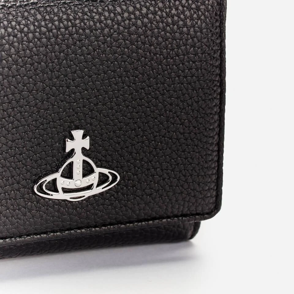 商品Vivienne Westwood|Vivienne Westwood Women's Johanna Small Frame Wallet - Black,价格¥1493,第4张图片详细描述